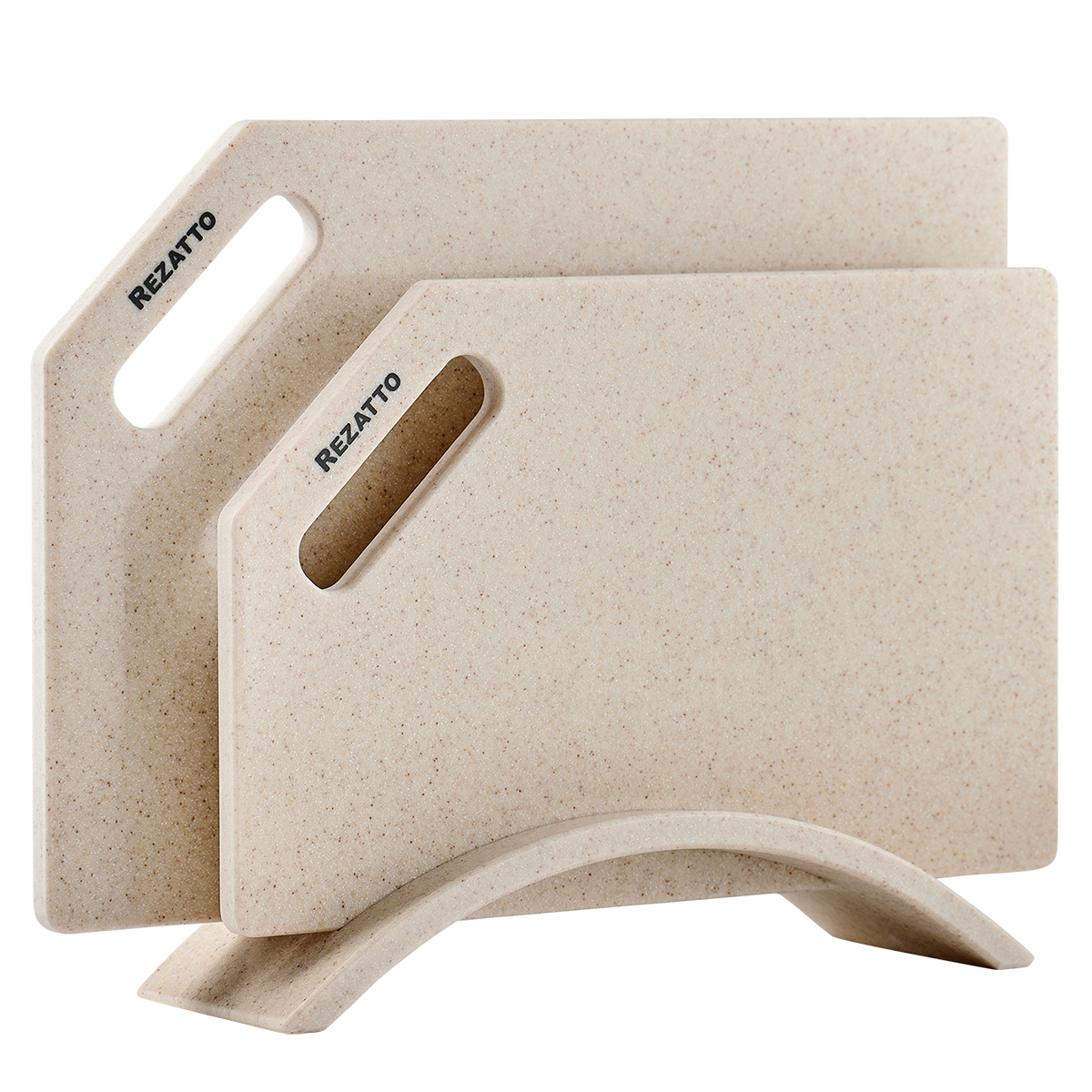 Cutting boards set REZATTO Crema RZT-03