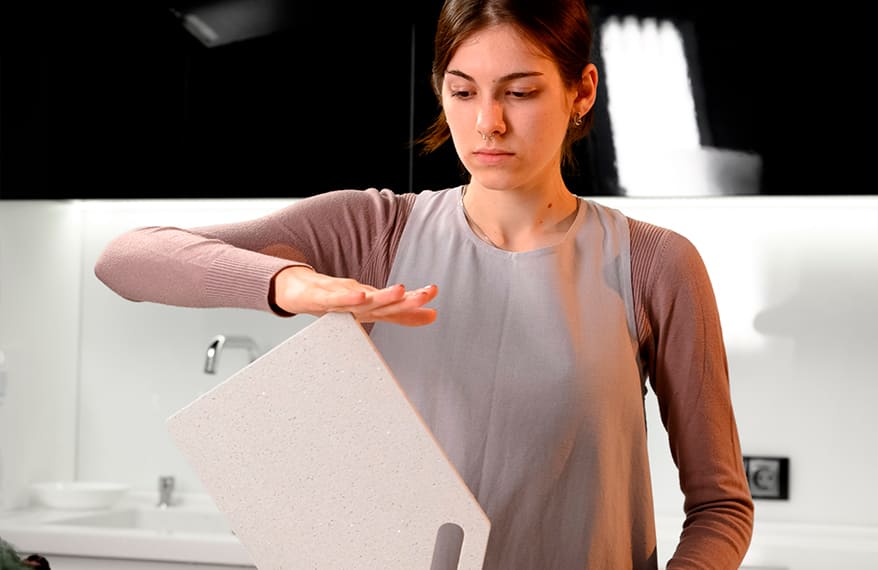 Cutting boards set REZATTO Crema RZT-03