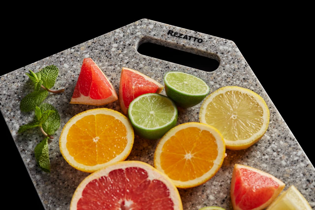 Cutting boards set REZATTO Nero RZT-09